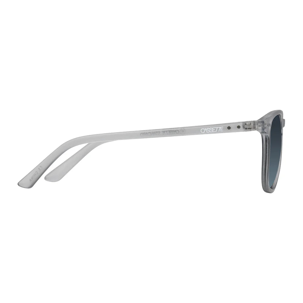 Cassette Optics Standard Sunglasses - Matte Translucent Gray / Smoke Lens