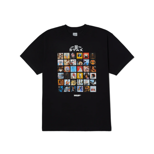 HUF x Stax Soulsville USA S/S Tee - Black