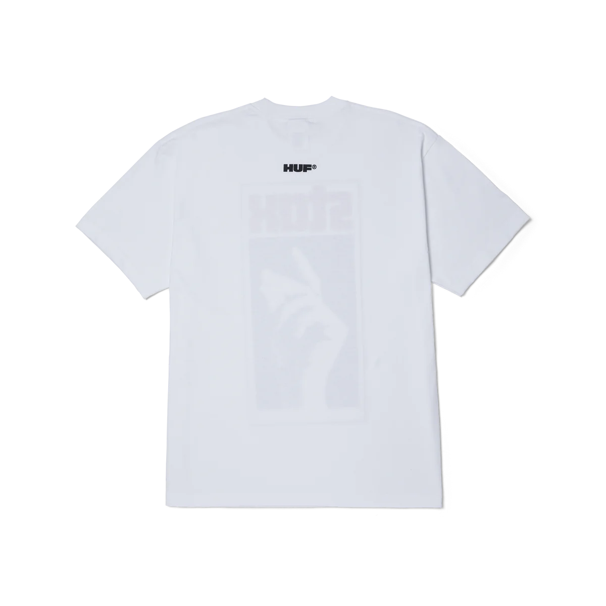 HUF x Stax Snap S/S  Tee - White