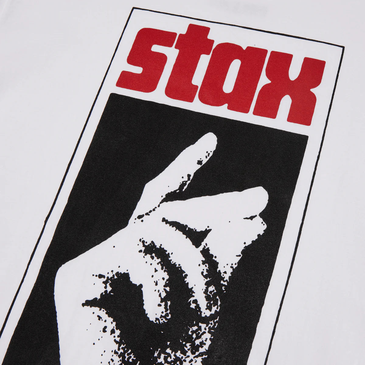 HUF x Stax Snap S/S  Tee - White