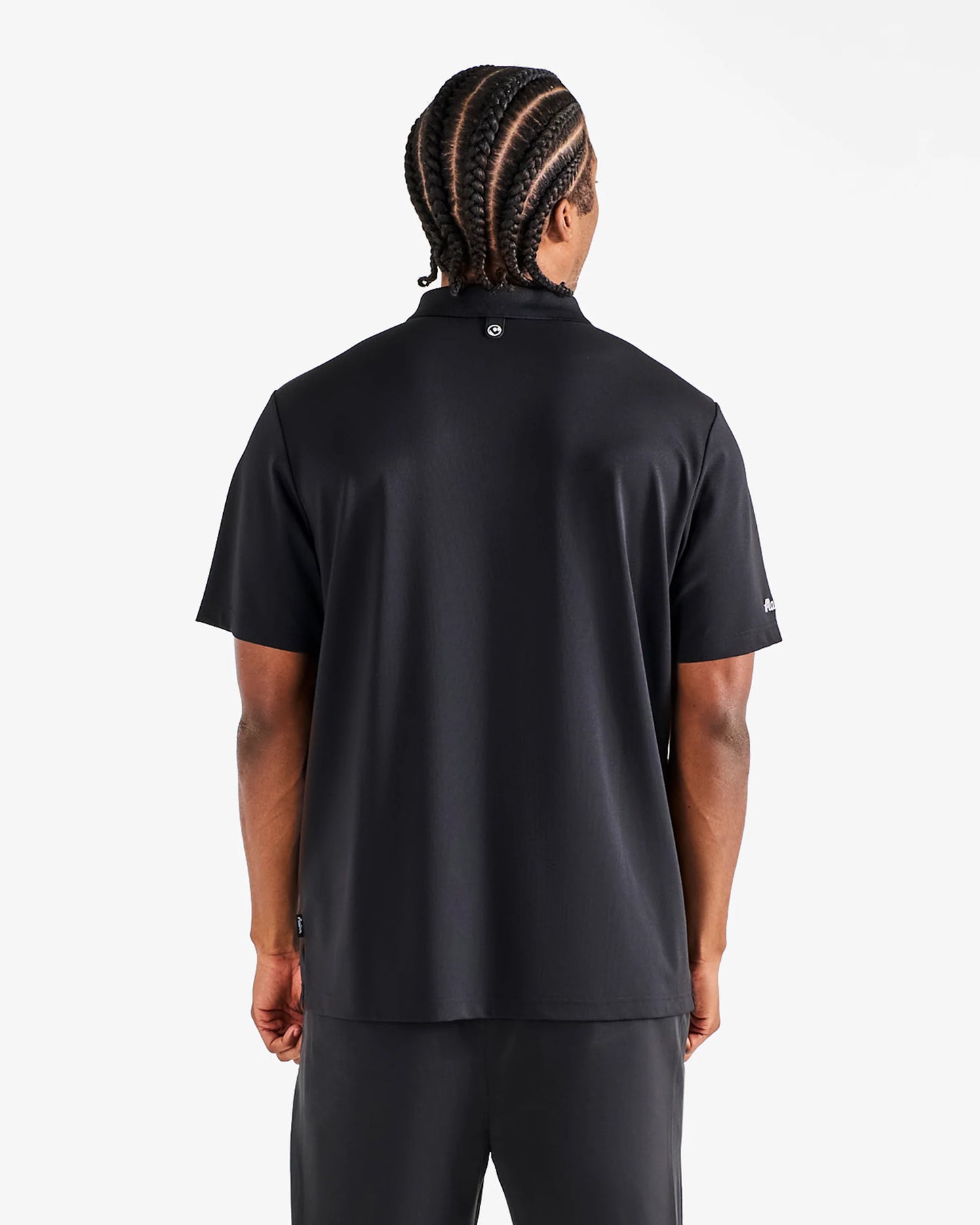 Malbon x  Grateful Dead Fairway Stealie Polo - Black