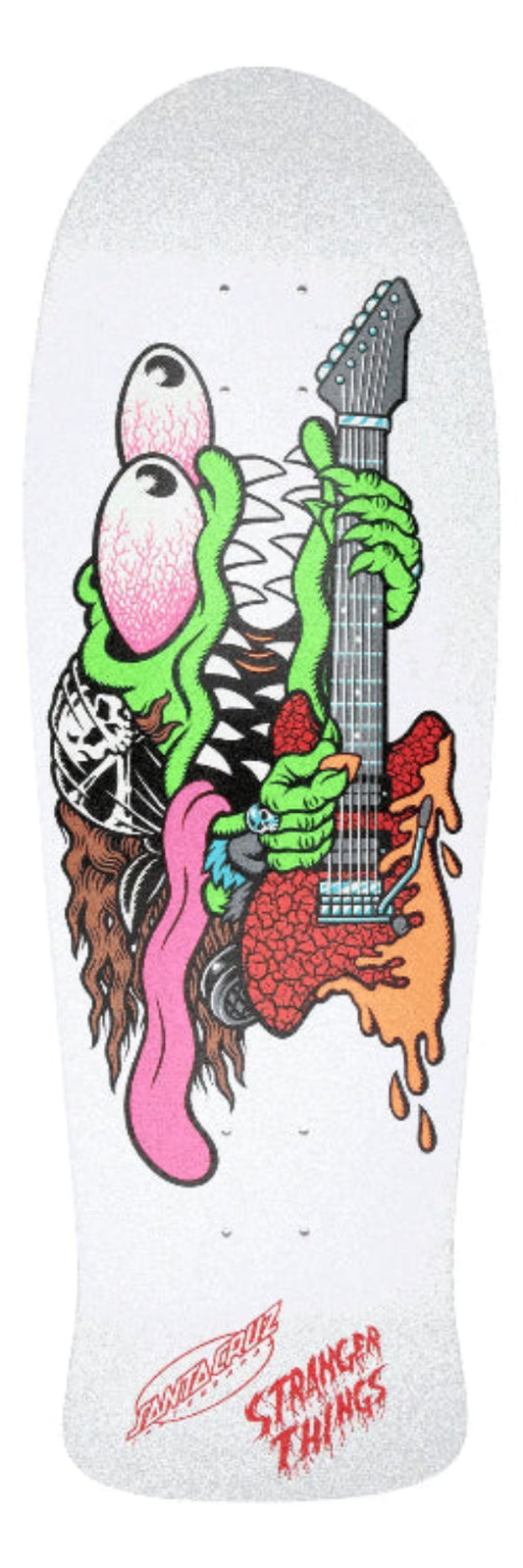 Santa Cruz x Stranger Things Meek Slasher Eddie Reveal Deck 10.1