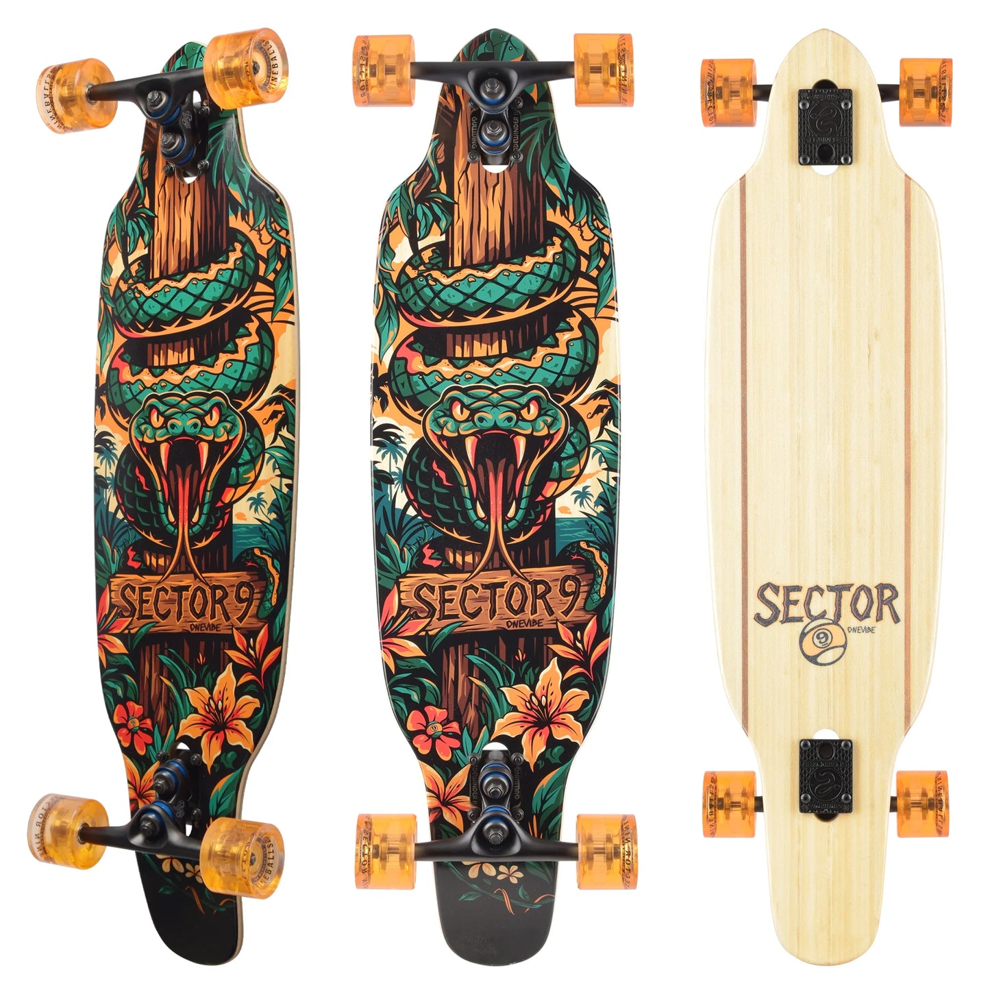 Striker Viper Complete Drop Thru Longboard