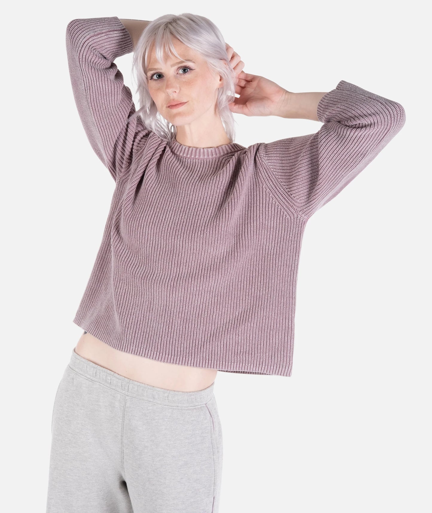 Sundrenched Sweater - Sea Fog