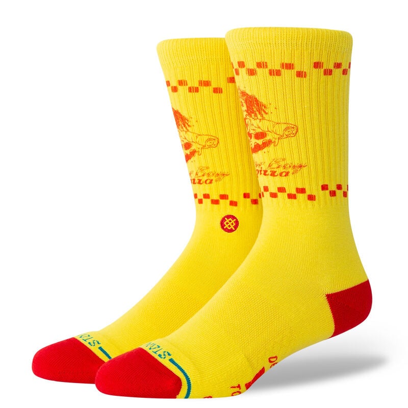 Stranger Things x Stance Surfer Boy Crew Socks - Yellow