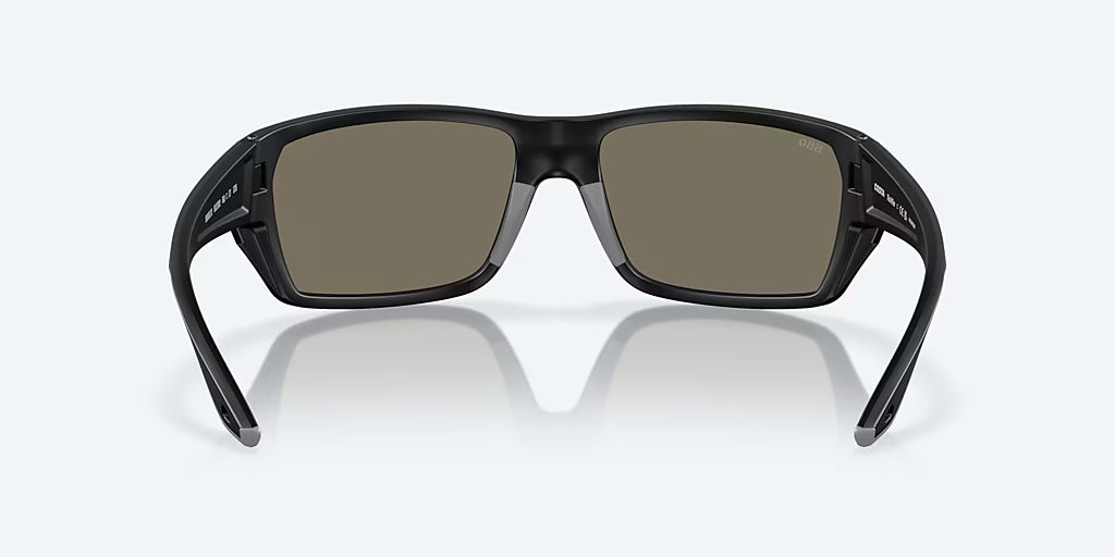 Tailfin Matte Black w/ Blue Mirror 580P