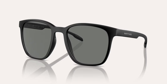 Targhee Square Matte Black w/ Grey