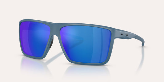 Tavern XL Matte Overland Blue w/ Blue Reflex Polarized