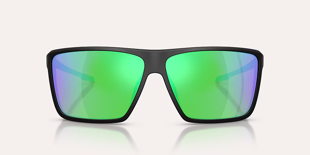 Tavern XL Matte Black w/ Green Reflex Polarized