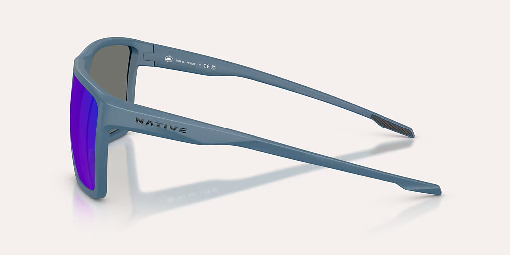 Tavern XL Matte Overland Blue w/ Blue Reflex Polarized