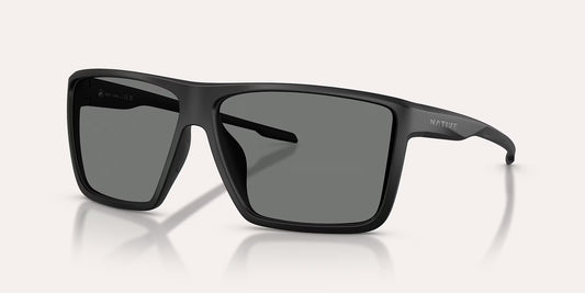 Tavern XL Matte Black w/ Grey Polarized