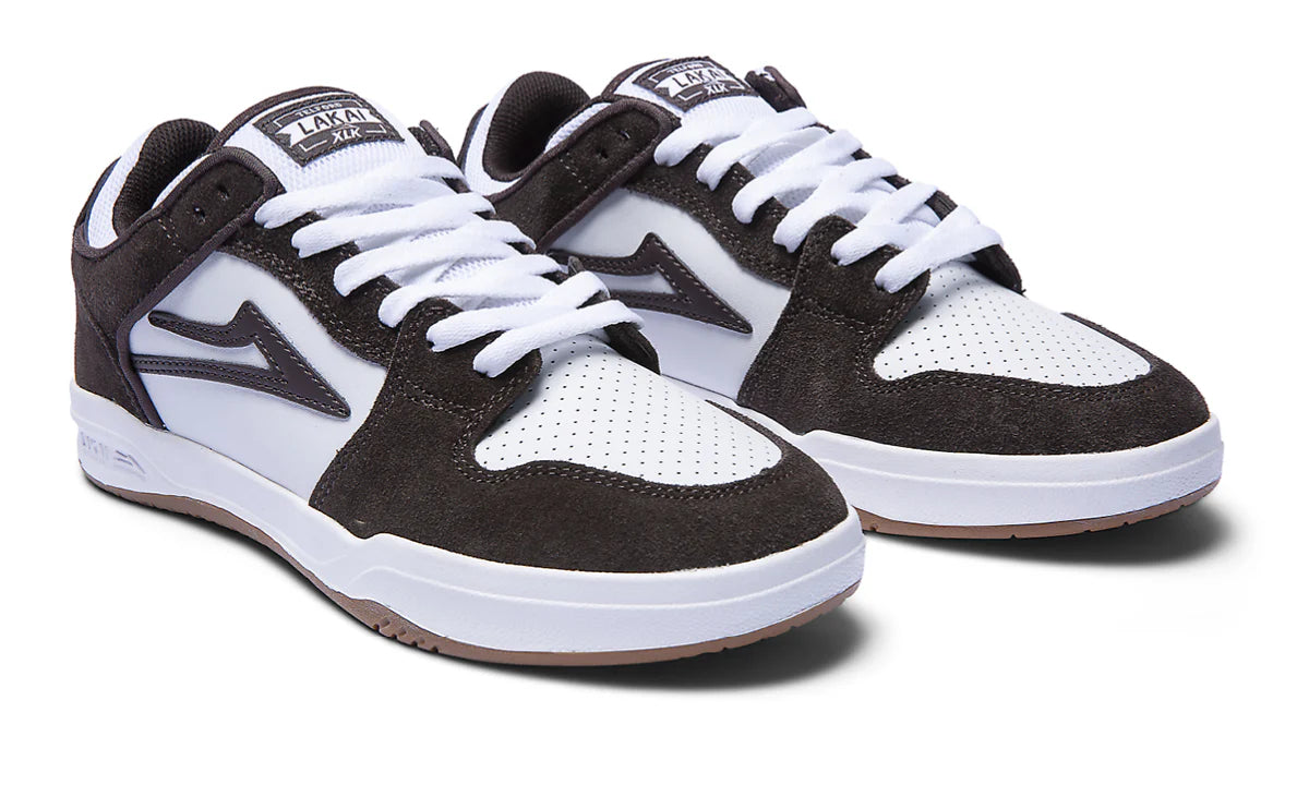 Lakai Telford Low - Chocolate / White Suede