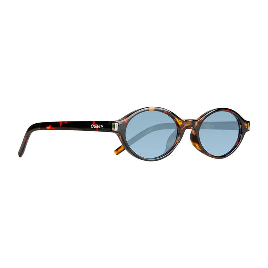 Cassette Optics Tempo Sunglasses - Demi Tortoise / Blue Lens
