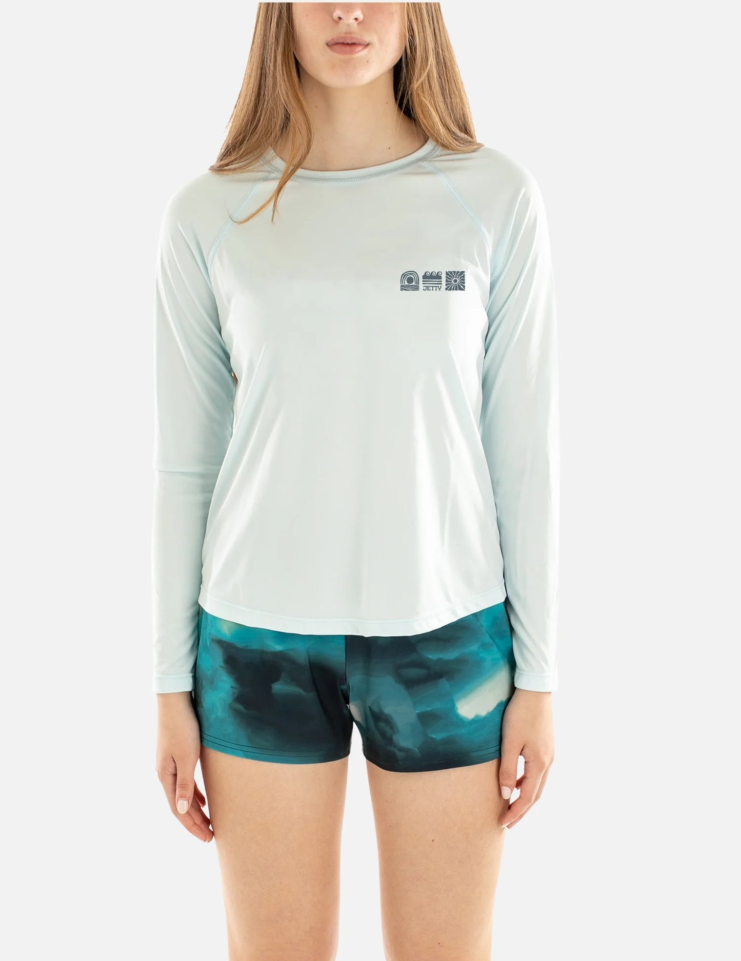 Terrains Women's UV LST Tee - Mint
