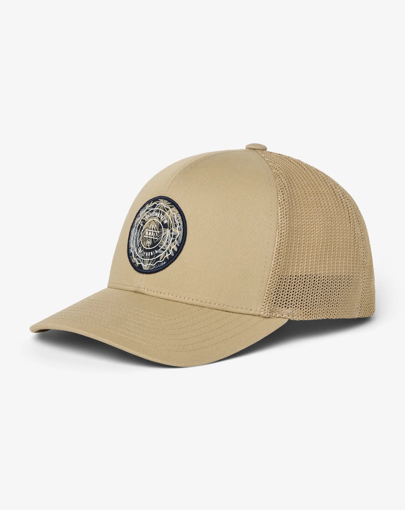 The Patch Floral Snapback Hat - Weathered Teak