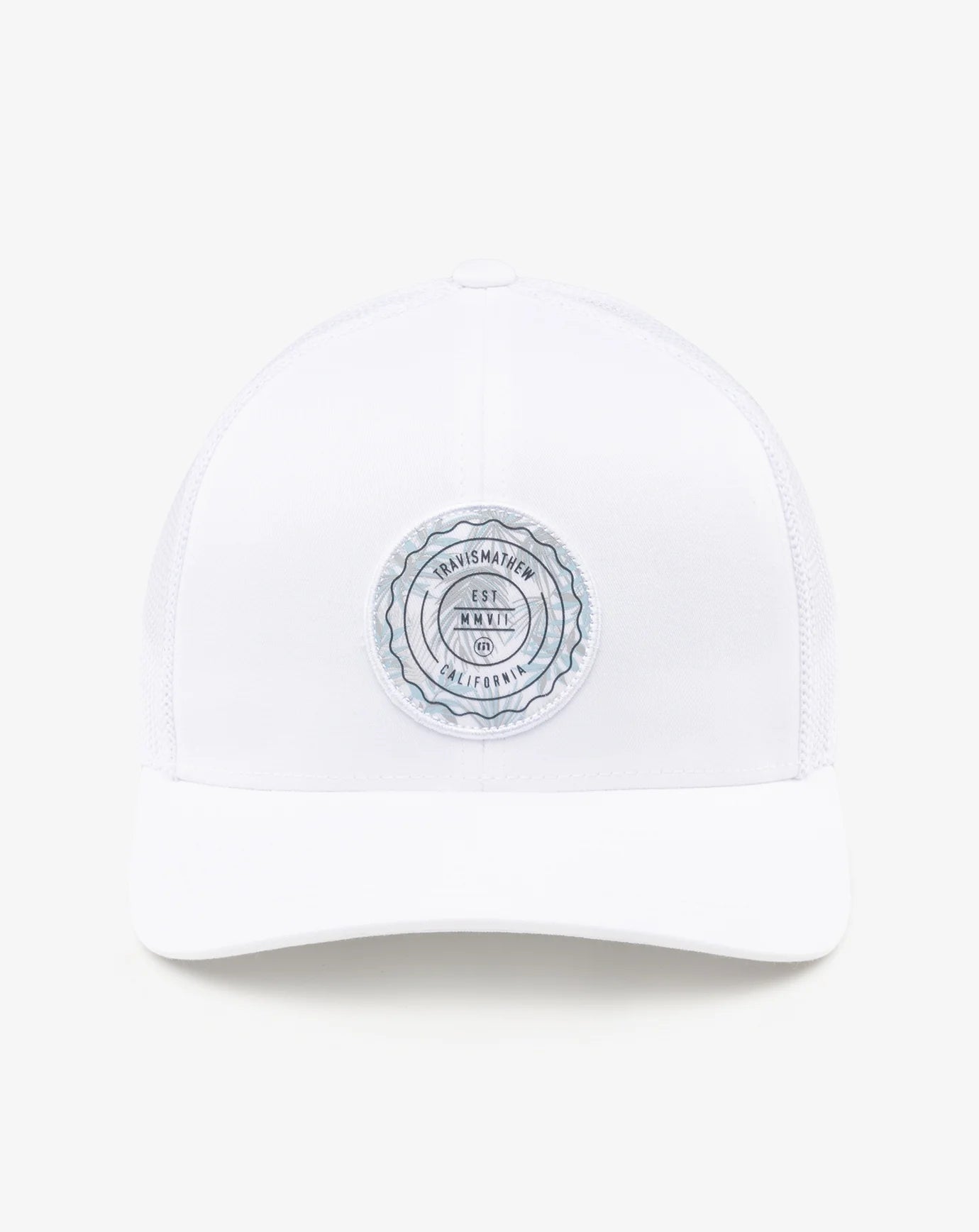The Patch Floral Snapback Hat - White
