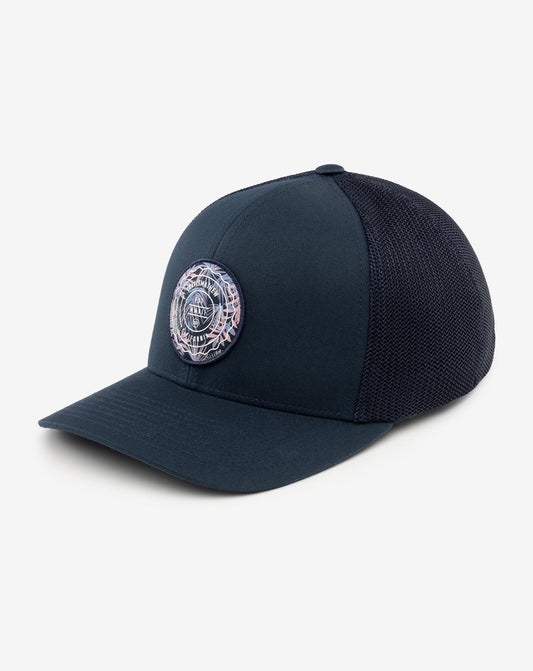 The Patch Floral Snapback Hat - Blue Nights