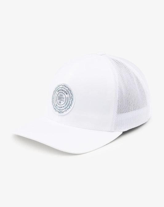 The Patch Floral Snapback Hat - White