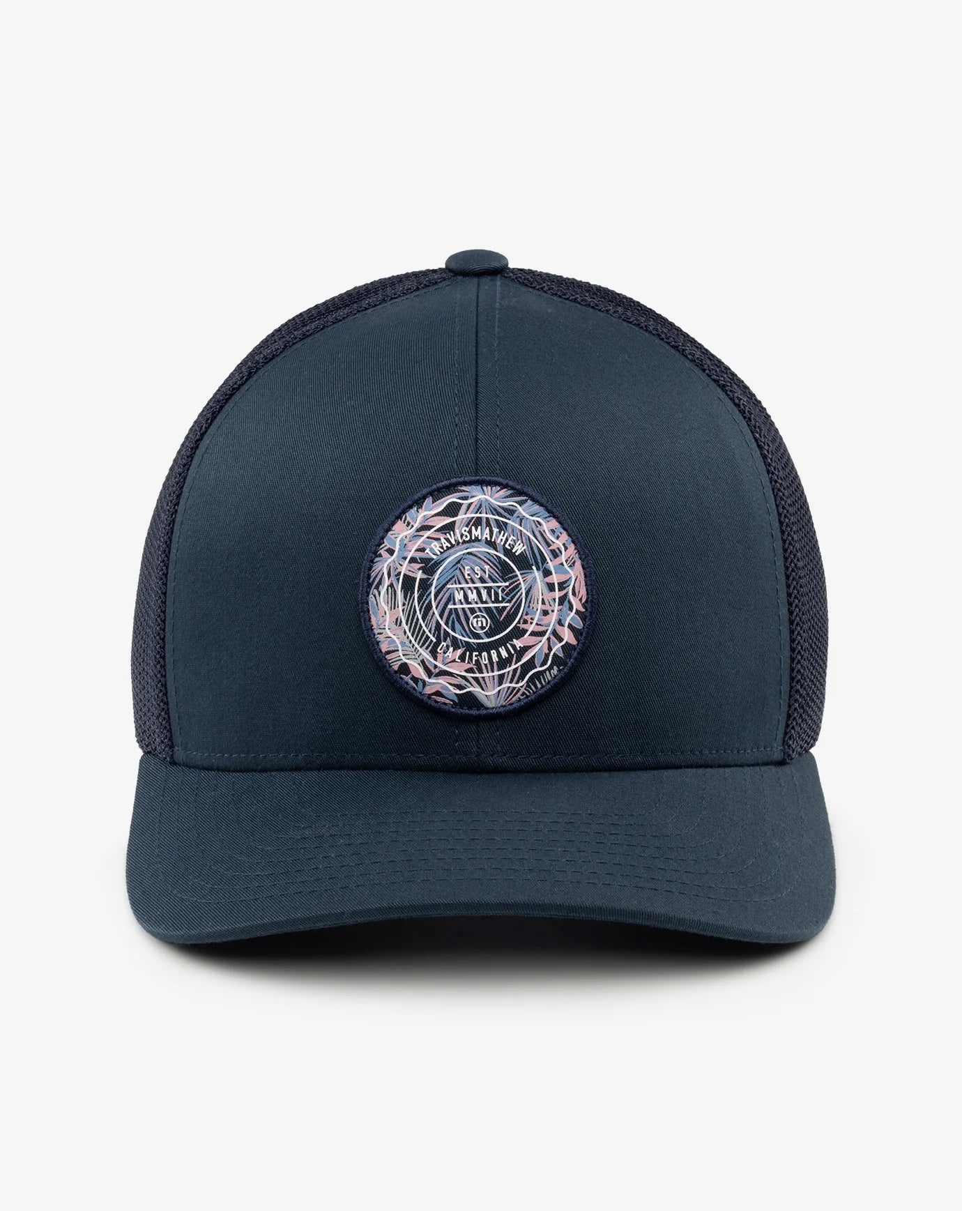 The Patch Floral Snapback Hat - Blue Nights