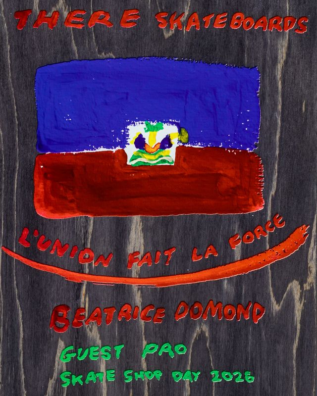 There Skate Shop Day 2026 Beatrice Domond Guest Fade True Fit Deck 8.25