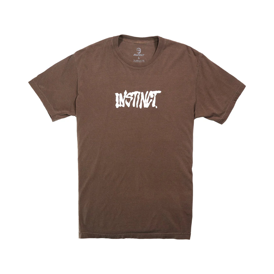Instinct Throwback Tee - Espresso