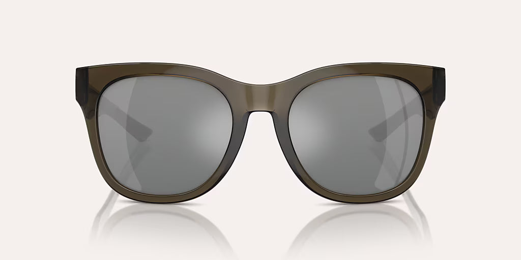 Tiaga Smokey Quartz w/ Silver Reflex Polarized