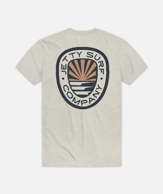 Tidecrest Tee - Cement Tri Blend
