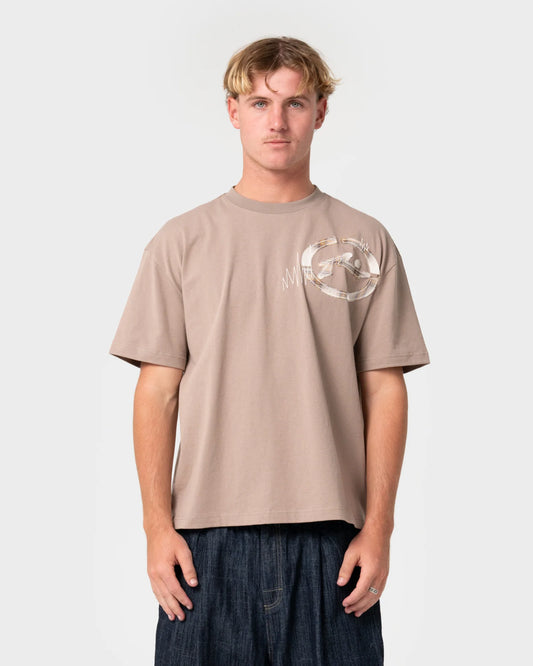 Uncut Gems Short Sleeve Tee - Mushroom