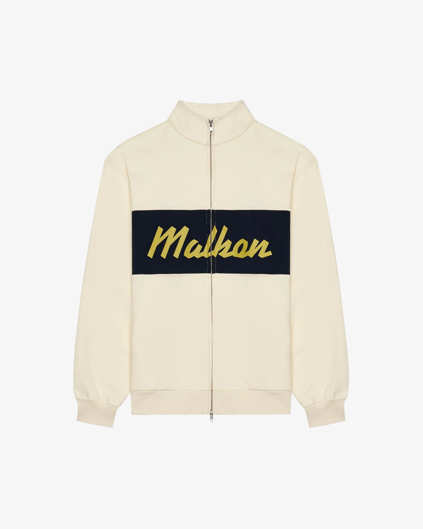 University Double Zip Crew - Cream