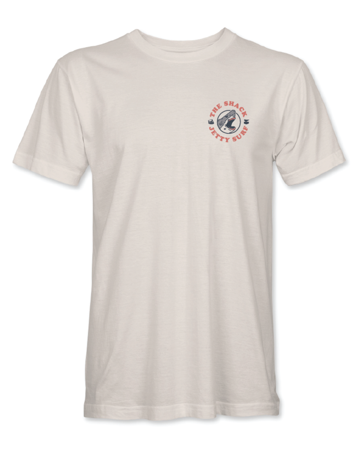 Surf Shack x Jetty Down the Hatch Tee - Bone
