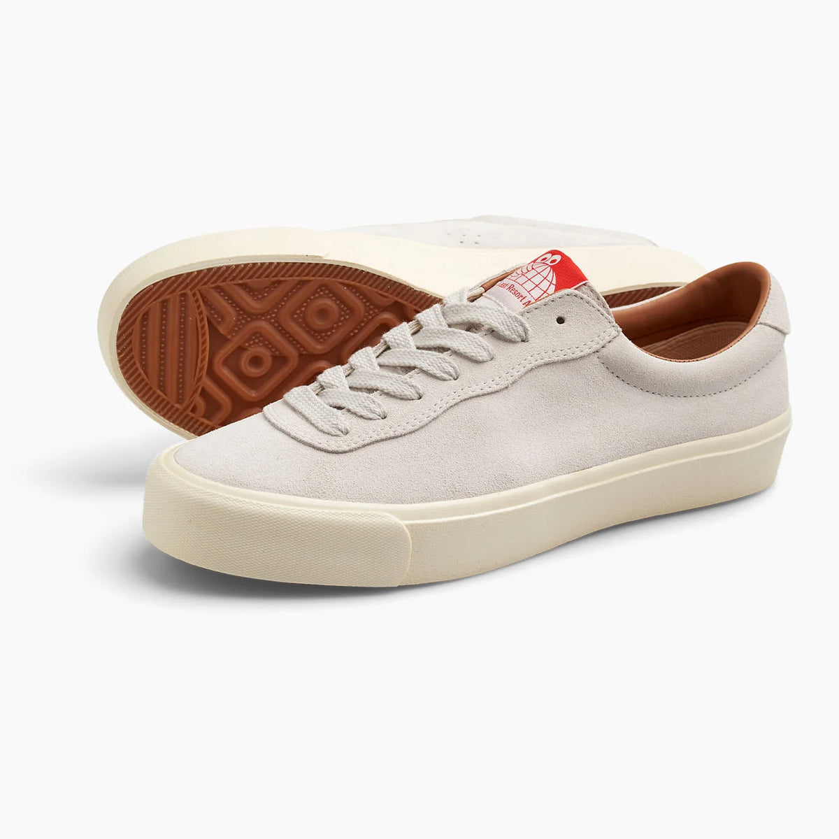 Last Resort VM001 Lo Suede - White / White