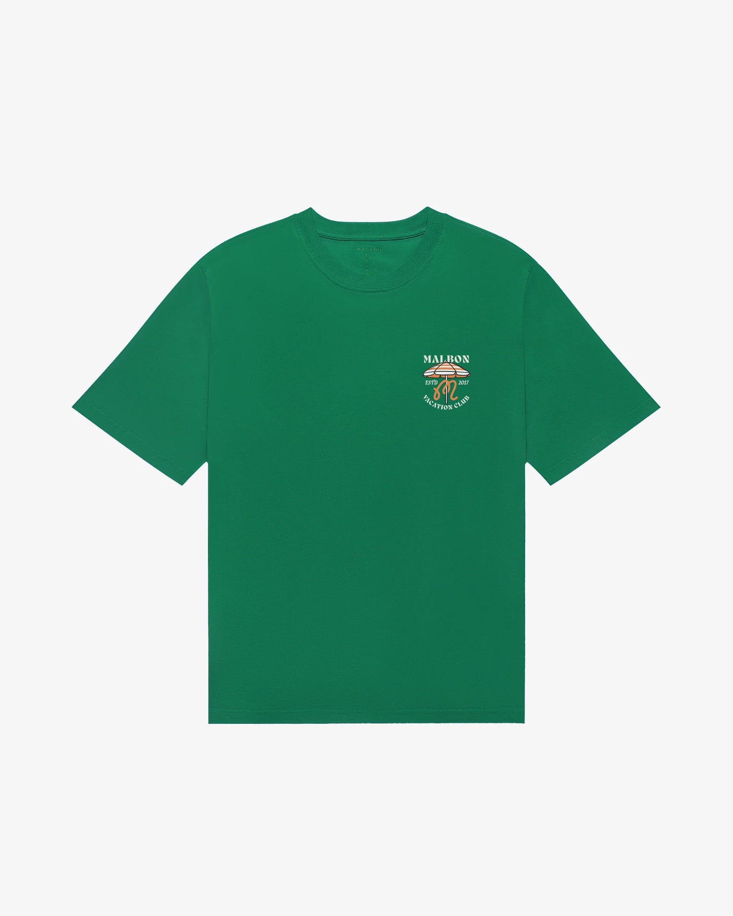 Vacation Club SS Tee - Kelly Green
