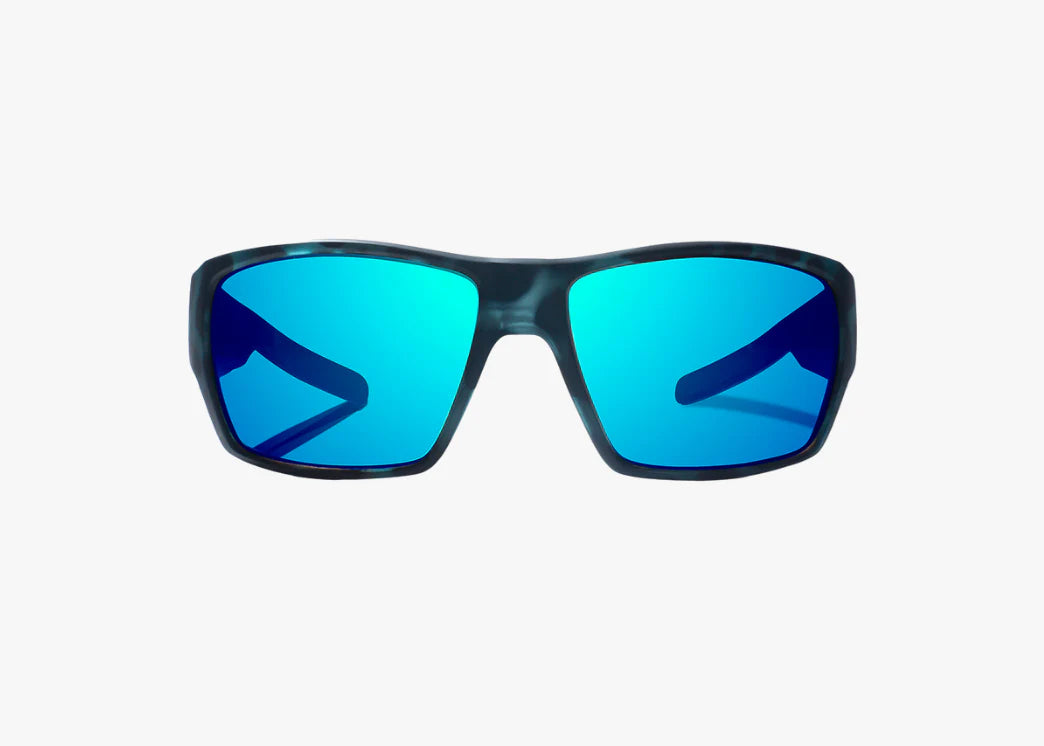 Vega Blue Tortoise Matte / Blue Mirror Glass