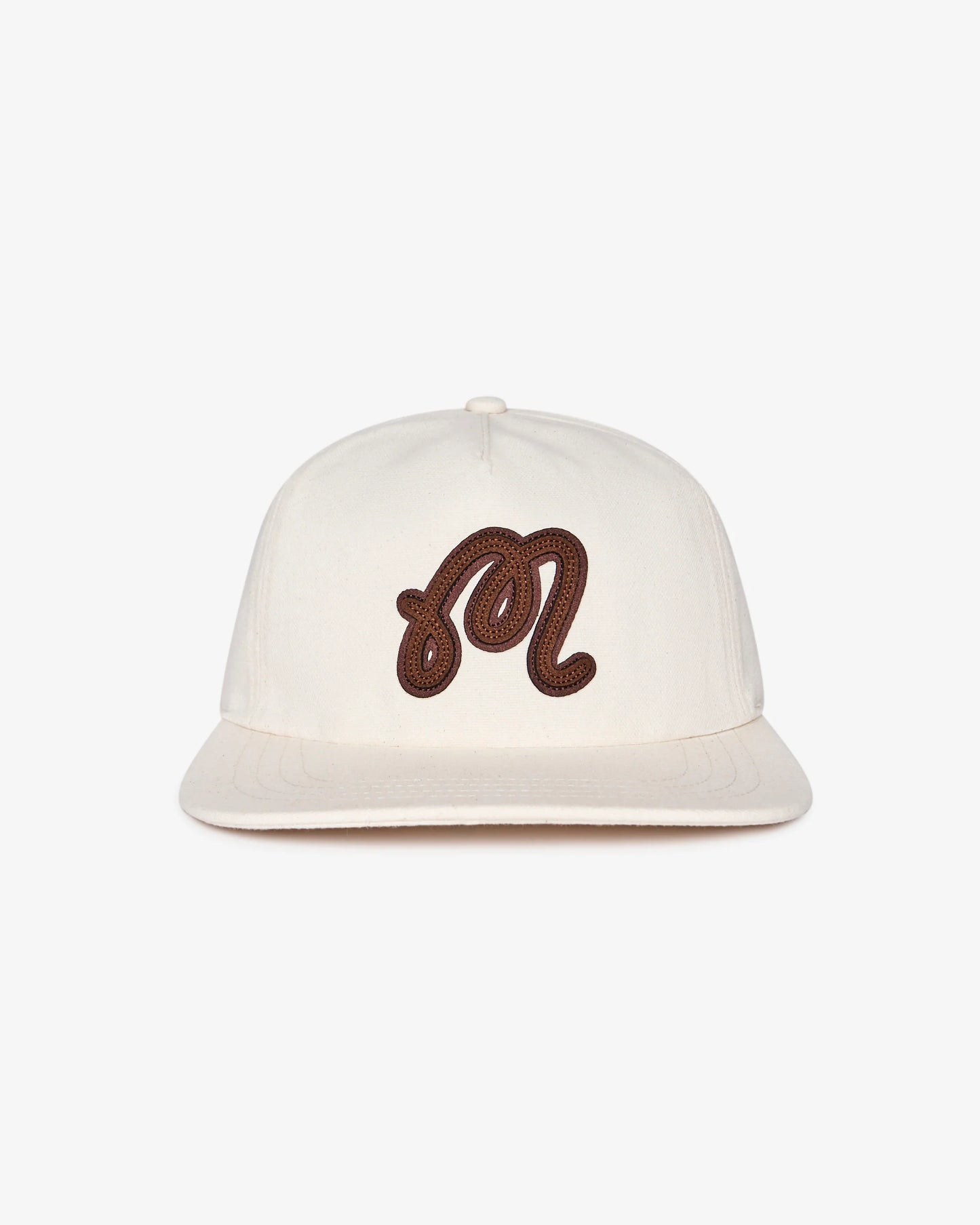 Malbon Velasco Snapback Hat - Cream