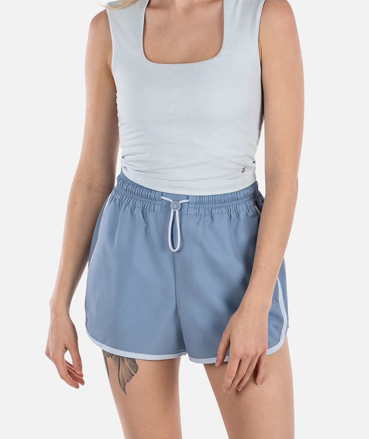 Womens Ventnor Hybrid Short - Blue