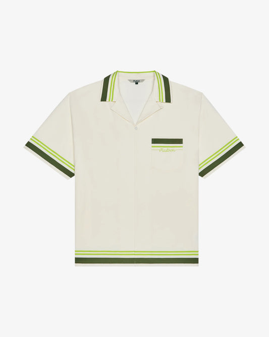 Ventura Camp Shirt SS Short Sleeve Button Down Shirt - Cream