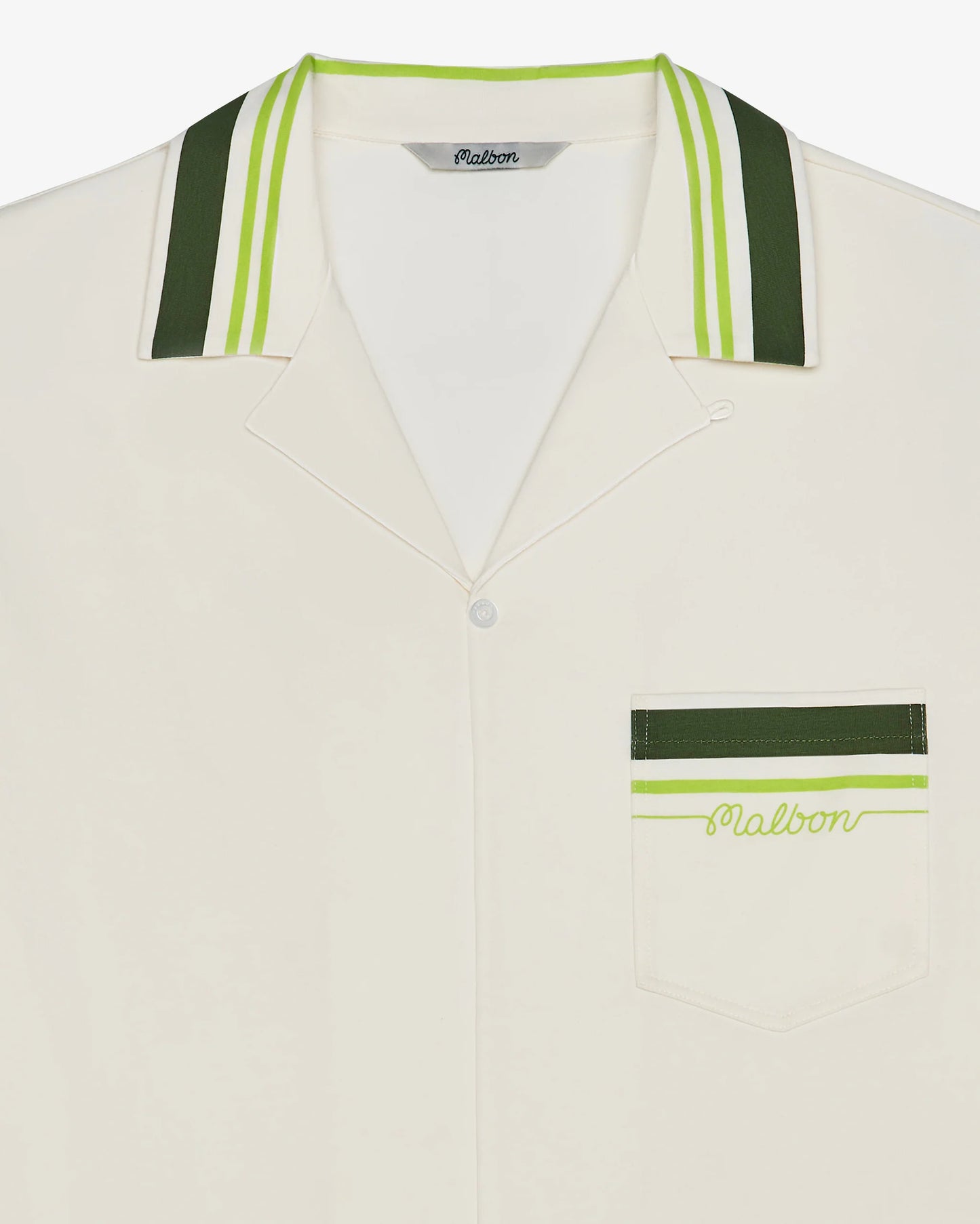 Ventura Camp Shirt SS Short Sleeve Button Down Shirt - Cream