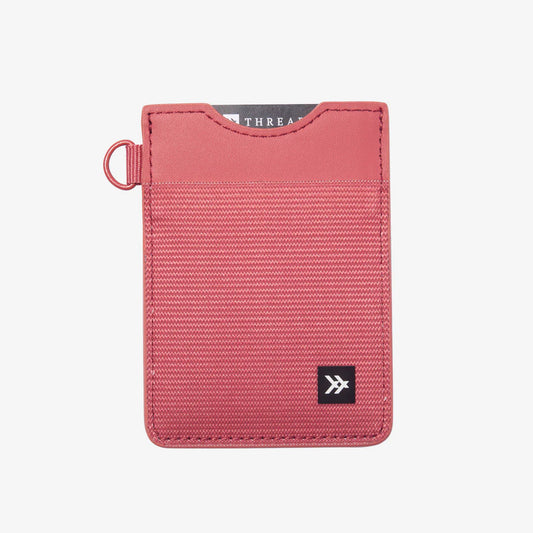 Thread Vertical Wallet - Rose Water