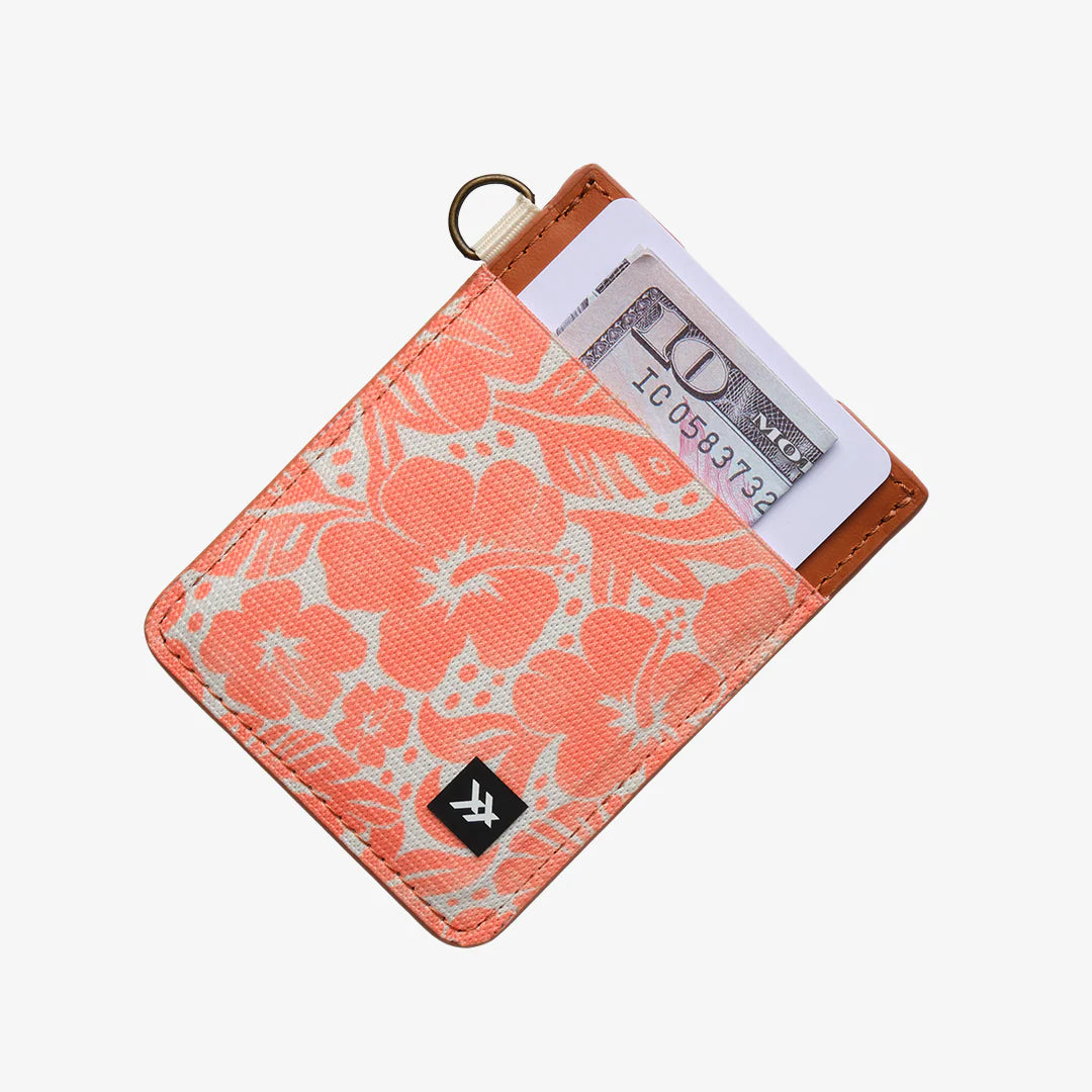 Thread Vertical Wallet - Coral Crush