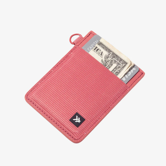 Thread Vertical Wallet - Rose Water