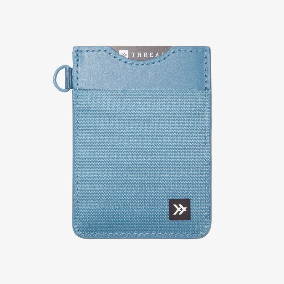 Thread Vertical Wallet - Surf Blue