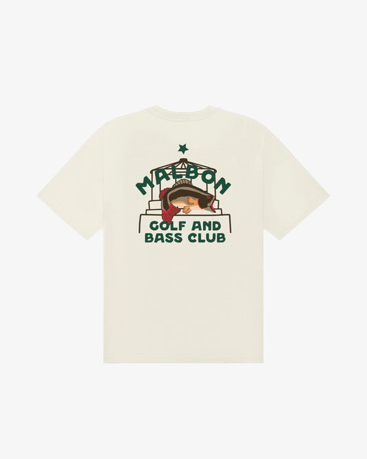 Vista Golf and Bass Club SS Short Sleeve Tee - Ivory