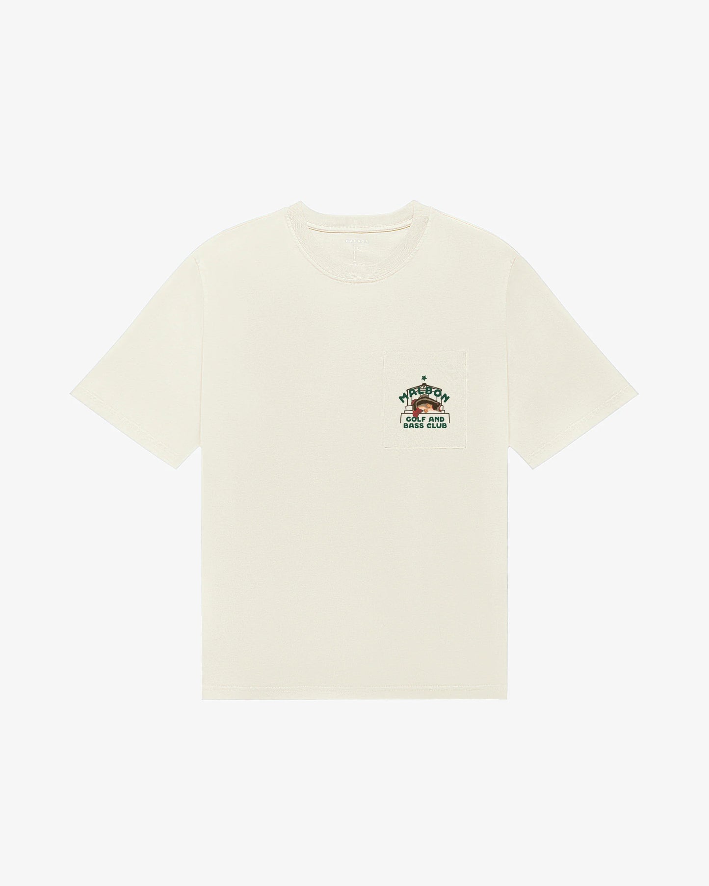 Vista Golf and Bass Club SS Short Sleeve Tee - Ivory