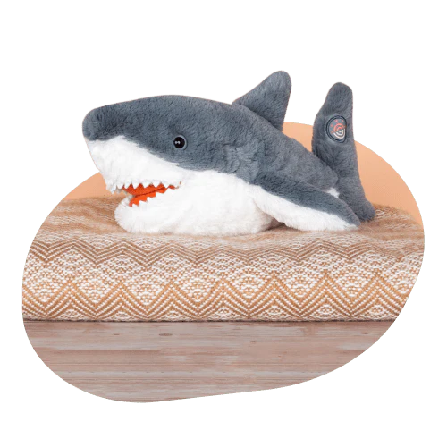 Fahlo Animal Tracking The Voyage Plush - Great White Shark