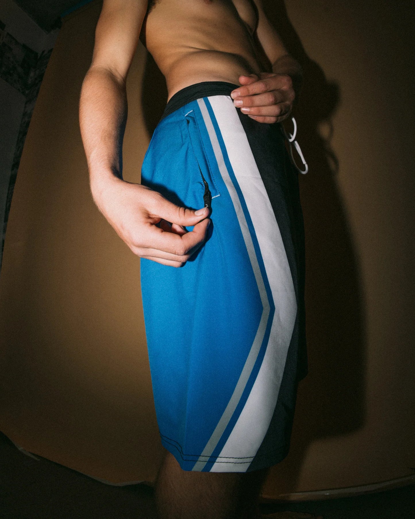 Rusty Shifter Fixed Waist Boardshort - Black