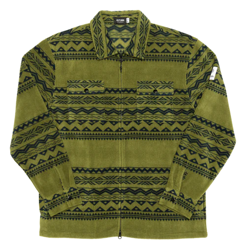 Autumn Work Shirt Fleece - Nordic Stripe