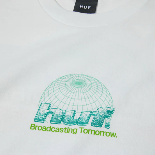HUF Worldwide Network SS Tee - White