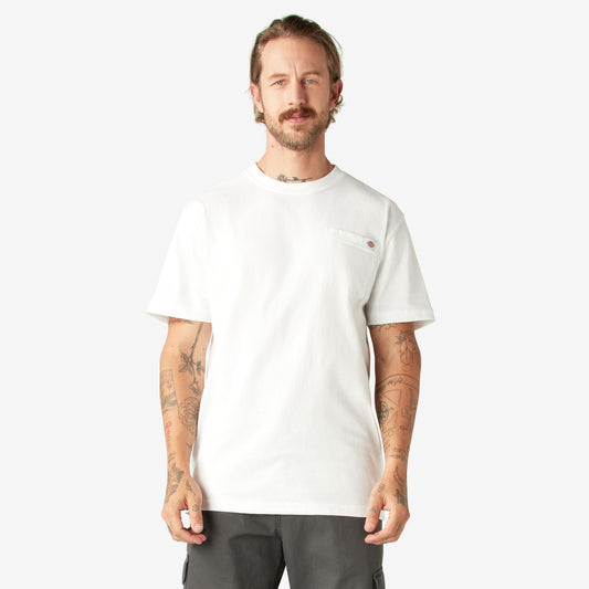 Dickies Heavyweight Short Sleeve Pocket Tee - White