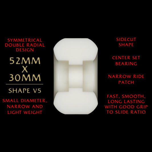 Powell Peralta Dragon Formula V5 52mm x 30mm 93A Wheels