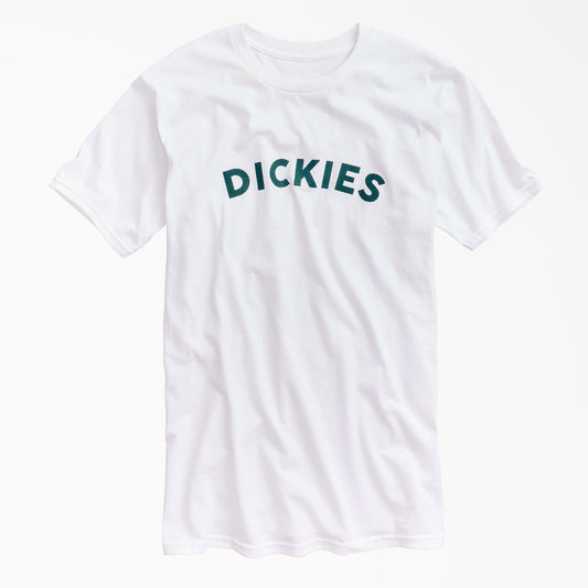 Dickies Block Text Graphic Tee - White